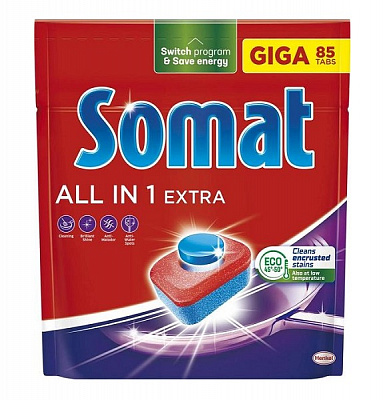 Таблетки для ПММ Somat All in one Extra 85 шт.