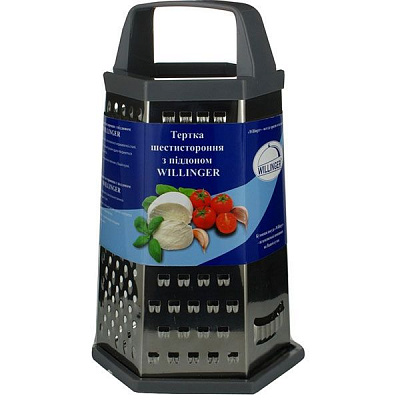 Терка Willinger с поддоном  6-сторонняя