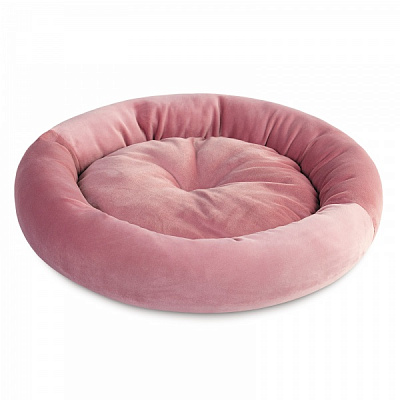 Лежак Природа Tommy 50х50х10 см розовый