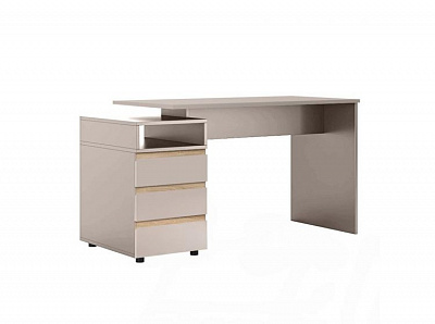 Стіл письмовий Світ Меблів Фріда 1ТН 750х1450х550 мм тоффі/