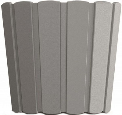 Горшок пластиковый Prosperplast Boardee Basic круглый 1,4л серый (25487-405) 