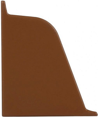 Заглушка левая REHAU 118 Rauwalon 1x1x1 мм вишня морена