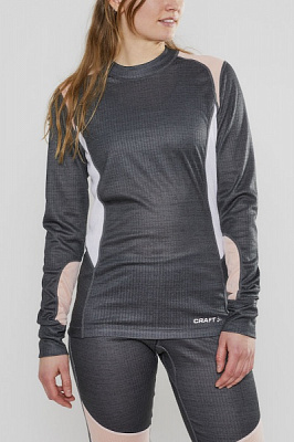 Комплект термобелья Craft Baselayer Set Woman 1905331-975704 р.M темно-серый меланж