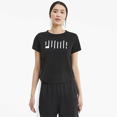 Футболка Puma Train Logo SS Tee 51948901 S черный
