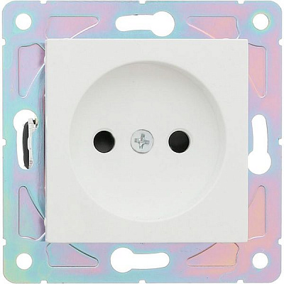 Розетка HausMark Alta SNG-SCP.SQ20MG1WTG-WH біла