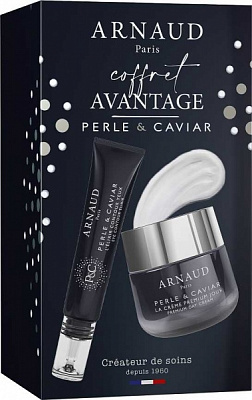 Набор для женщин Arnaud Paris Paris Perle & Caviar (крем дневной д/л + крем д/глаз)