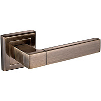 Ручка на розетке  Linde A-2004 старая бронза