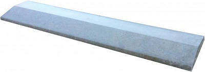 Кришка на паркан 210x1000x35 мм сірий ЕПК МОДЕРН