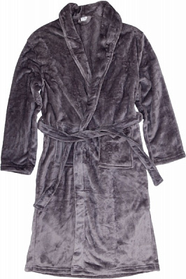 Халат мужской La Nuit Классик 115 см р. L серый 