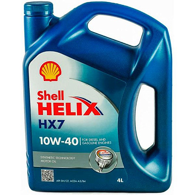 Моторне мастило SHELL Helix HX7 10W-40 4 л