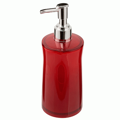 Дозатор для жидкого мыла Luna Roma A красный