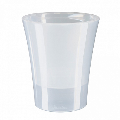 Вазон пластик Arte-Dea круглый прозрачный 2 л Santino (2017062)