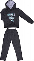 Спортивный костюм Фламинго для мальчика 724-316 р.146 графит 