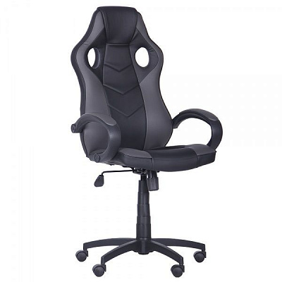 Крісло AMF Art Metal Furniture Race Sport 3 чорний/темно-сірий