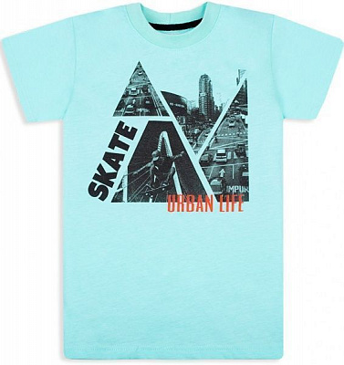 Футболка GABBI FT-20-17-2/1 Юниор р.128 ментоловый 12191 