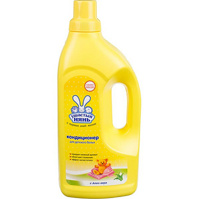 Кондиционер для белья Ушастый нянь с алоэ вера 1,2 л