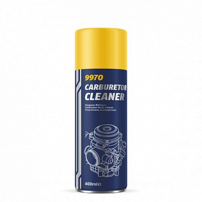 Очиститель карбюратора аэрозольный Mannol 9970 Carburator cleaner 400 мл