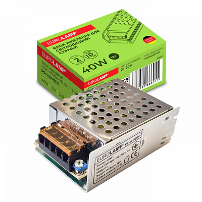 Блок живлення Eurolamp 40 Вт IP20 PS-40W(12V)