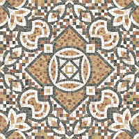 Плитка Golden Tile Arte Mosaico brown AM7800 40x40 см