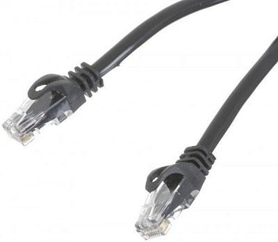 Патч-корд ЕМТ UTP cat.6 4-0274У 5 м черный