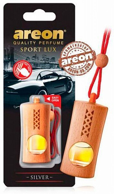 Ароматизатор підвісний АРЕОН Фреско спорт люкс Срібло