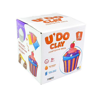 Набір для ліплення Strateg Каченя U'DO Clay 30749