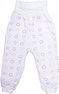 Ползунки для девочек Модний Карапуз Stars 301-00030-0 р.62 молочно-розовый 