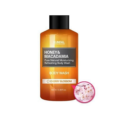 Гель для душу Kundal Honey & Macadamia Body Wash Cherry Blossom Квітуча вишня 100 мл