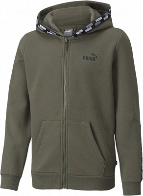 Джемпер Puma POWER Full-Zip 58930644 р. 164 хакі