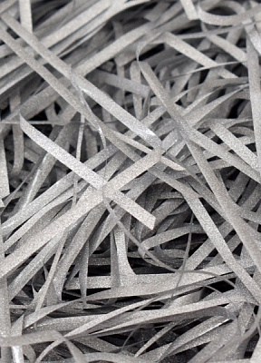 Наполнитель ПВХ блестящий серебряный 18042