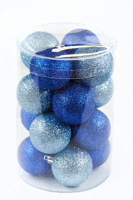 Набір ялинкових куль 9484 d145 мм 21,5 см 16 шт./уп.