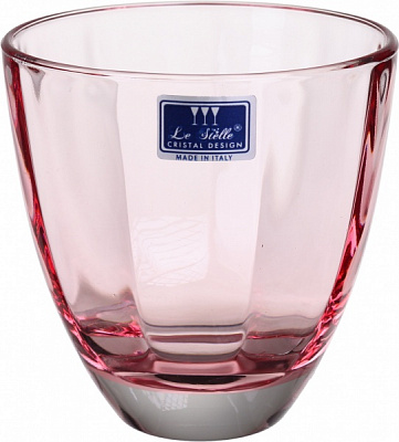 Набір склянок низьких Monalisa Allegria Red 360 мл 6 шт. Vema