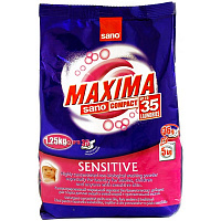 Стиральный порошок для машинной стирки Sano Sensitive 1,25 кг