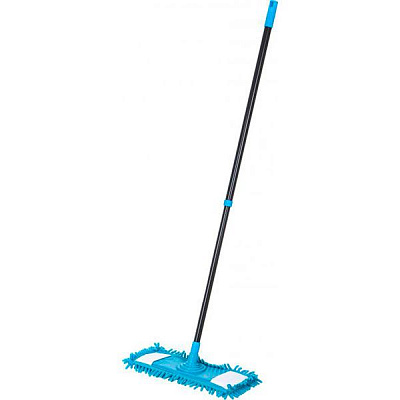 Швабра плоская для пола Fiora® с резиновой основой 35 см 