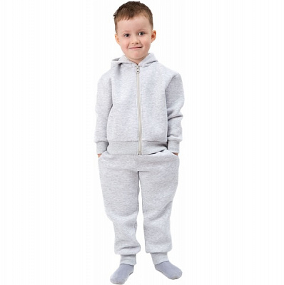 Штани для хлопчиків Roksana №0046/33004 р.104 світло-сірий