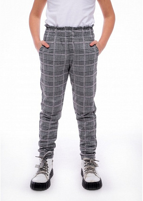 Брюки школьные Vidoli G-22157W р.134 серый 