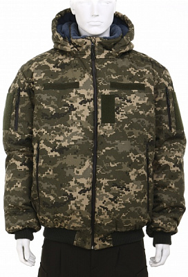 Бушлат LOGOS зимний на меху пиксель р.L