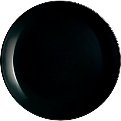 Тарелка подставная Diwali Black 27,3 см P0786 Luminarc
