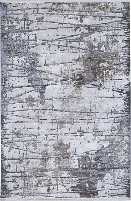 Ковер Karmen Carpet GALYA PLUS S3802A GREY/GREY 80x150 см D