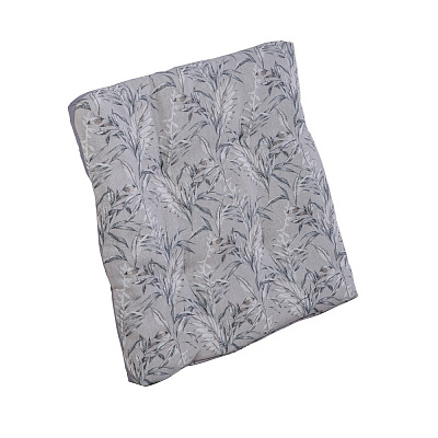 Подушка на крісло Ost-Fran 40х40x6 см лонета Chanel gris стьобана