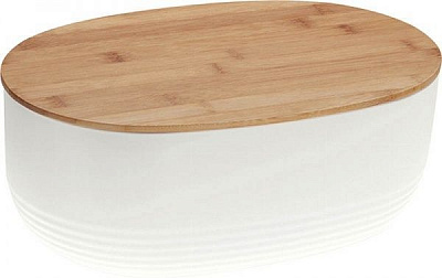 Хлебница Namur белая 37,5х23х14 см 12060 Kela