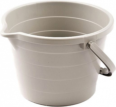 Ведро без крышки Люкс слоновая кость 5 л 