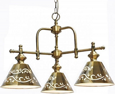 Підвіс Arte Lamp KENSINGTON A1511LM-3PB 3x40 Вт E14 золотий