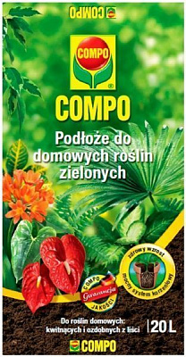 Торфосуміш для зелених рослин і пальм COMPO SANA 20 л 2252