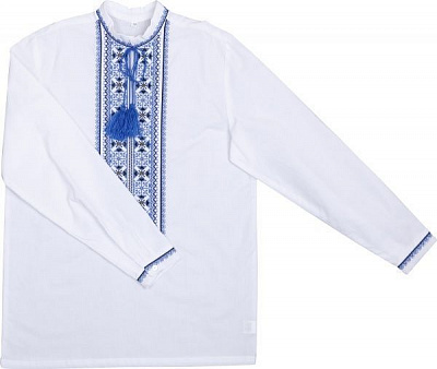 Вишиванка дитяча Едельвіка р.146 блакитний 176-17/09