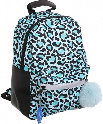 Рюкзак Bagland Леопард бирюза