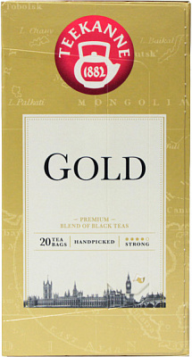 Чай Teekanne Gold Tea 20 шт. 2 г 