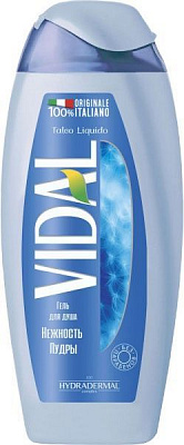 Гель для душу Vidal Ніжність пудри 500 мл