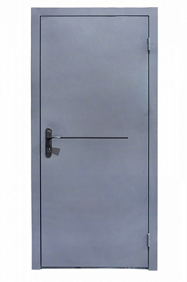 Дверь входная Fortezza Forte Tech RAL 7024 2050x960 мм левая