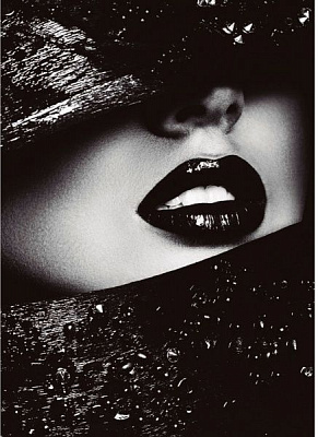 Картина Девушка Губы 56x80 см Posterclub 